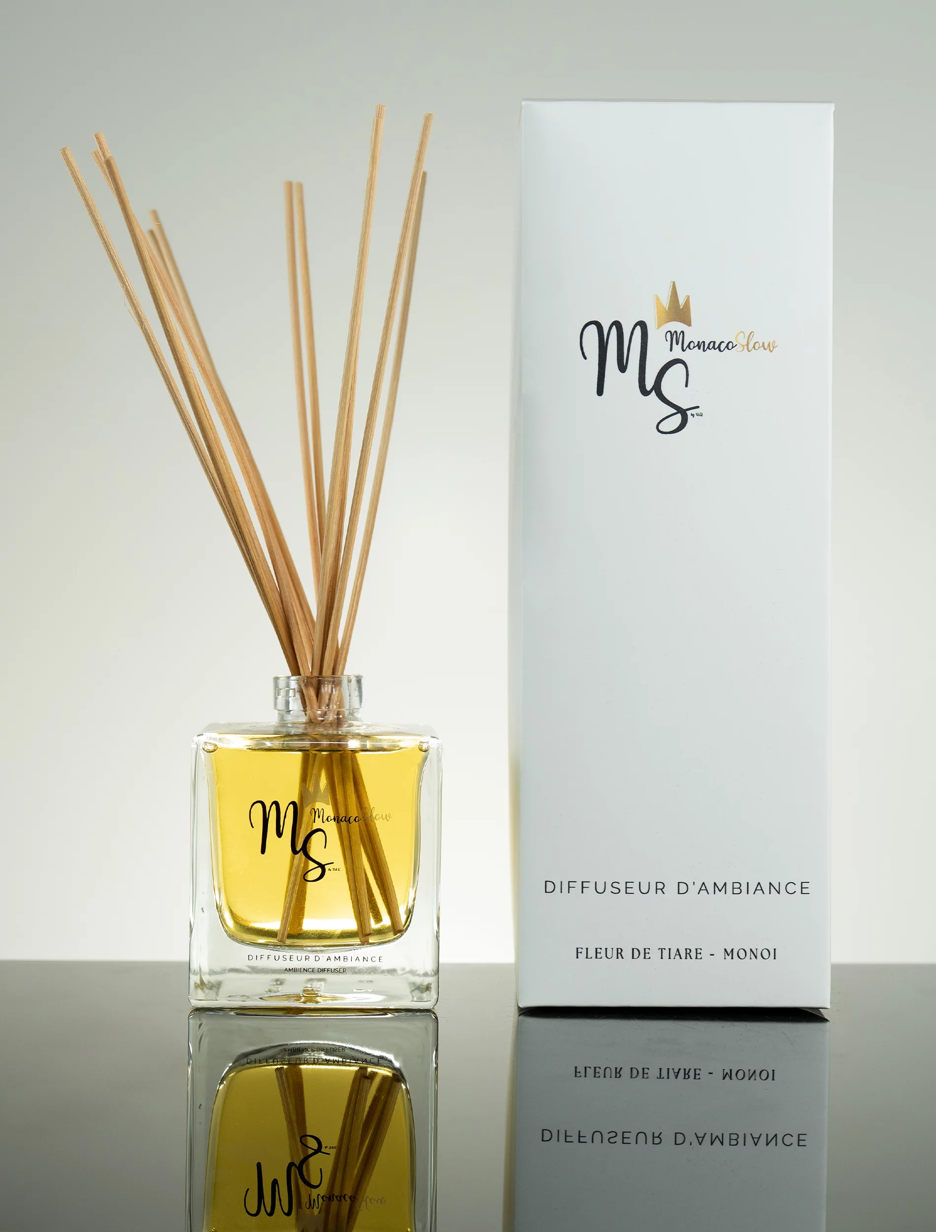 diffuseur perle de monoi concu avec expertise artisanale